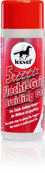 leovet 5-Sterne Flecht-Grip Einflechthilfe für Mähne und Schweif