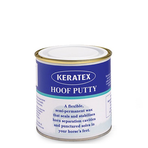 Keratex Hoof Putty Hufkitt aus Wachs bei Rissen und Hohlräumen