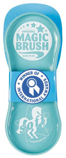 MagicBrush SOFT Pflege- und Schmusebürste turquoise