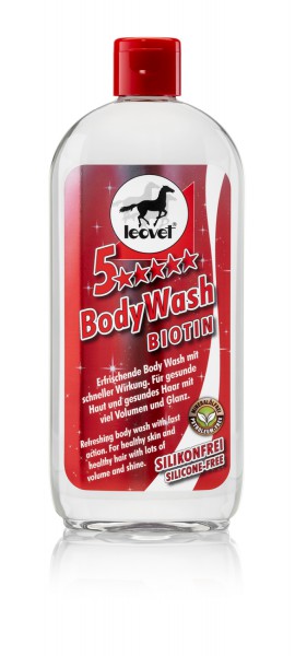 leovet 5-Sterne Body Wash Biotin für gesunde Haut und gesundes Haar