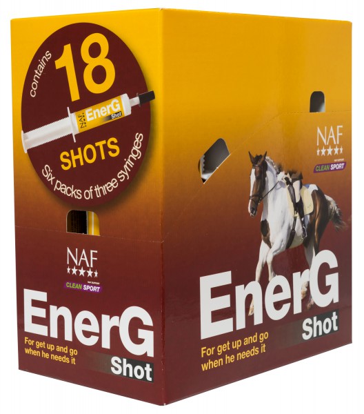 NAF EnerG Shot zur Unterstütung der Leistungsfähigkeit