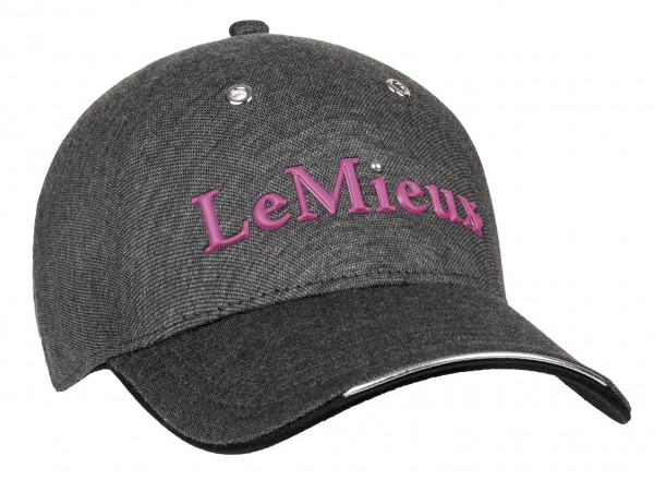 LeMieux Baseball Cap mit Niete grey
