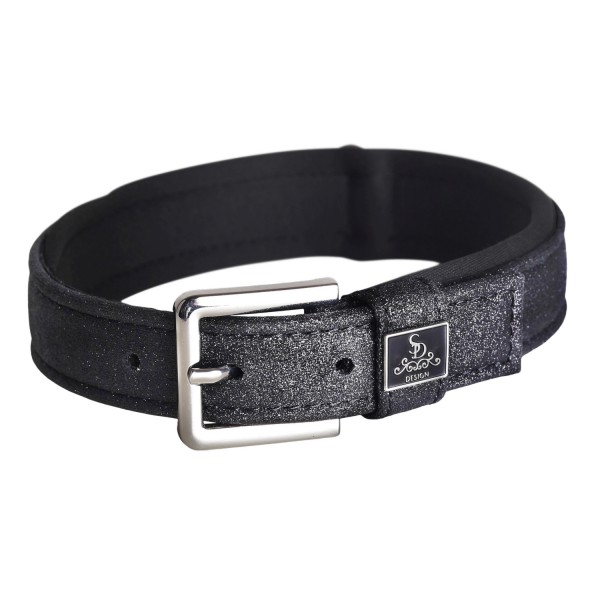 SD Design Hundehalsband Hollywood Glamorous midnight sparkle