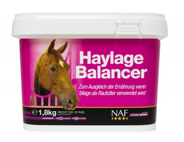 NAF Haylage Balancer zum Ausgleich von Silage basierende Ernährung