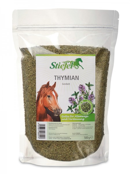 Stiefel Ergänzungsfutter Thymian gerebelt