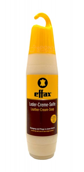 Effax Leder-Creme-Seife reinigt und pflegt ohne Wasser