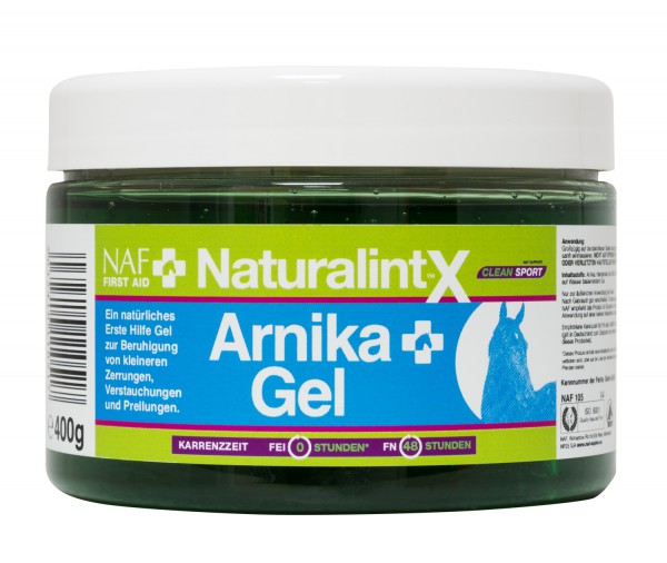 NAF NaturalintX Arnika Gel bei Prellungen und Zerrungen